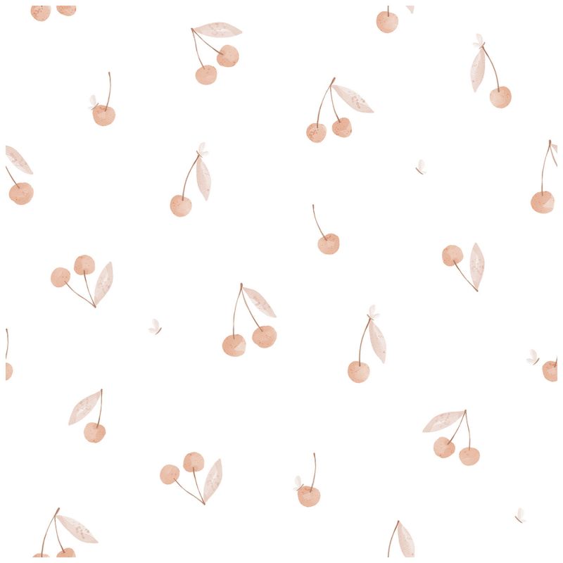 Papier peint Cherry Cherie Love Pink (50 cm x 10m)  Lilipinso
