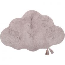 Tapis lavable nuage Kumo lin (70 x 110 cm)  par Nattiot