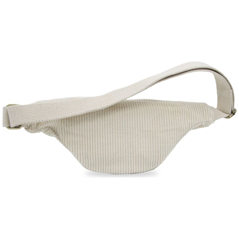 Sac banane Olivia Velours Beige Hindbag Produit 3