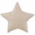Variation Beige du produit Coussin Etoile en lin Naturel (36 cm) de la marque Cotton&Sweets