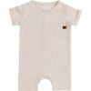 Combinaison short Melange beige (3 mois) - Baby's Only