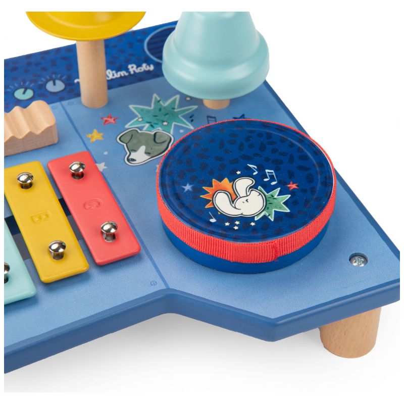 Table multi-activités musicale Puce & Pilou Moulin Roty Produit 3