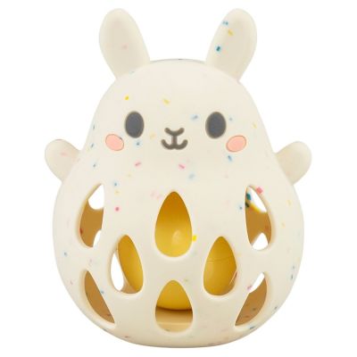 Hochet lapin en silicone  par Tiger Tribe