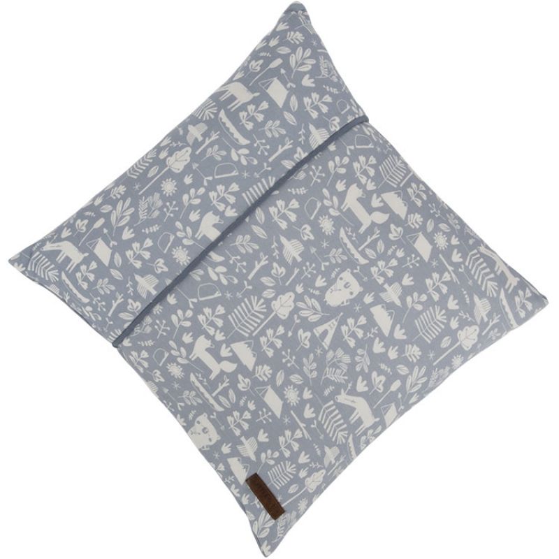 Coussin Adventure blue (40 x 40 cm) Little Dutch