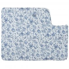 Couverture Toile de Jouy bleu - Tartine et Chocolat