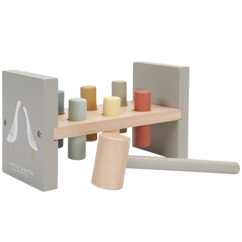 Jeu de marteau en bois Little Goose Little Dutch