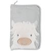 Protège carnet de santé fausse fourrure verte Fluffy Noukie's Produit 1