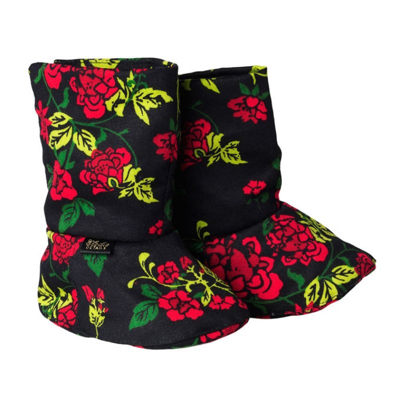 Bottes chaussons souple Folklore rose (0-6 mois) Elodie Details