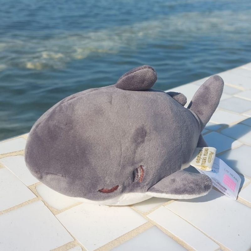Porte-clé peluche Nemu Nemu Zap le Requin (16 cm) Trousselier Ambiance 8