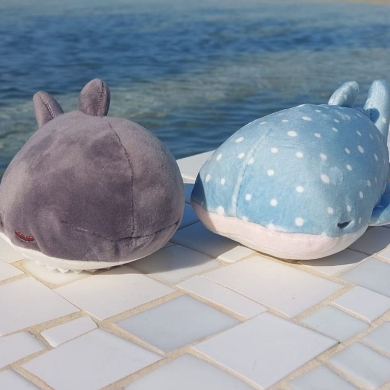 Porte-clé peluche Nemu Nemu Zap le Requin (16 cm) Trousselier Ambiance 9