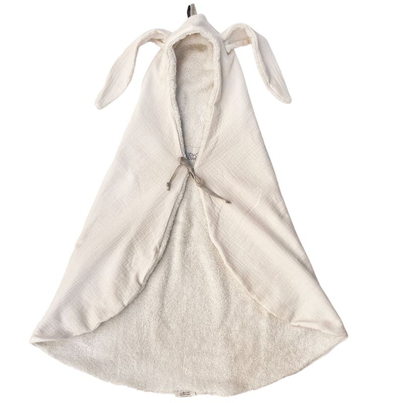 Couverture nomade Bunny Ivory Powder (78 x 70 cm) Babyshower Produit 1