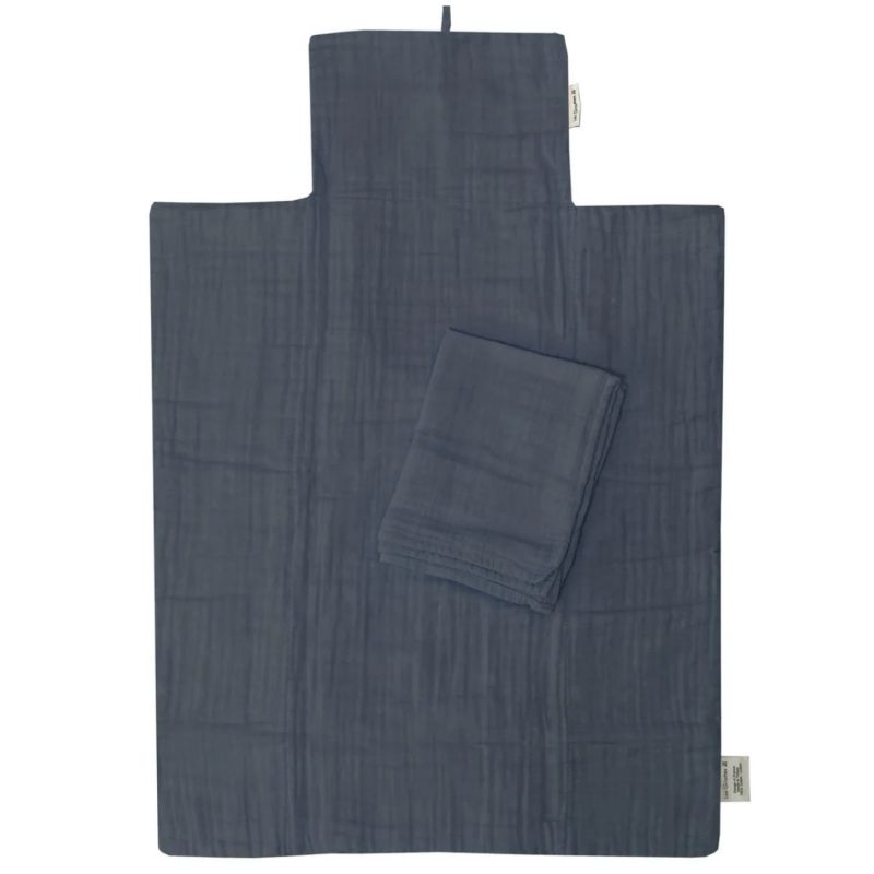 Tapis à langer nomade Pétrole (personnalisable) Les Griottes Produit 2