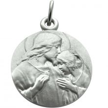 Médaille Communion 18 mm (argent 925°)  par Martineau