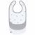 Variation Gris, blanc du produit Lot de 3 bavoirs naissance Arc-en-ciel de la marque Lässig 