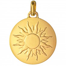 Médaille laïque 'Je Brillerai comme un Soleil' (or jaune 750°)  par Monnaie de Paris
