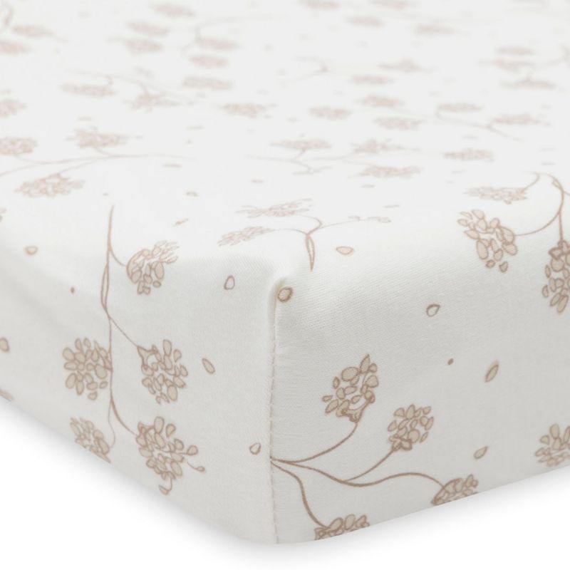 Housse matelas à langer en jersey Leafy Dreams (50 x 70 cm) - Reconditionné Jollein Produit 1