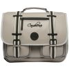 Cartable A4 primaire Light Grey Stripe (38 cm) - Caméléon