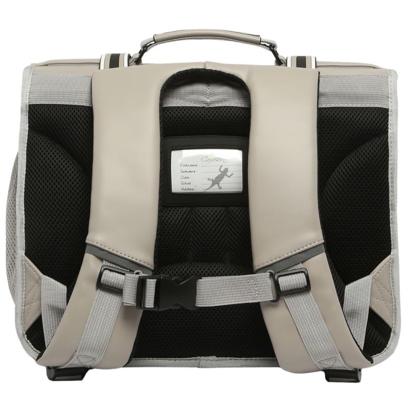 Cartable A4 primaire Light Grey Stripe (38 cm) Caméléon Produit 4