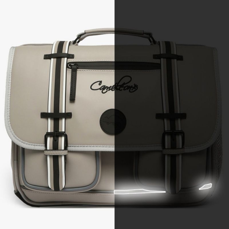 Cartable A4 primaire Light Grey Stripe (38 cm) Caméléon Produit 7