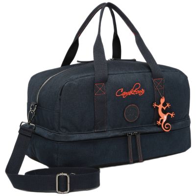 Sac de sport Navy Orange Stitching Caméléon
