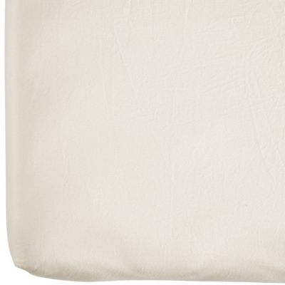Drap housse pur coton Ecru (60 x 120 cm)