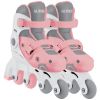 Rollers Learning Skate évolutif 2 en 1 Pastel Rose (pointure 30-33) - Globber