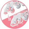 Rollers Learning Skate évolutif 2 en 1 Pastel Rose (pointure 30-33) Globber Produit 6