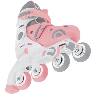 Rollers Learning Skate évolutif 2 en 1 Pastel Rose (pointure 30-33)