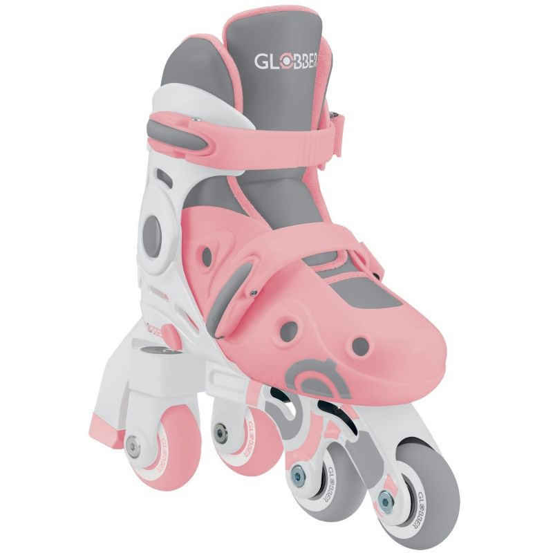 Rollers Learning Skate évolutif 2 en 1 Pastel Rose (pointure 30-33) Globber Produit 4