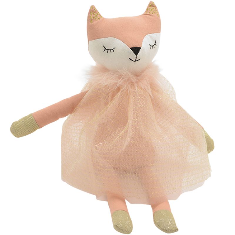 Peluche Léane la renarde (45 cm) Amadeus Les Petits