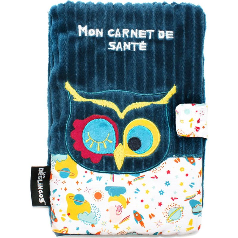 Protège carnet de santé Astros le Hibou Les Déglingos Produit 1 grande taille