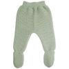 Pantalon en maille Vert Olive (0-1 mois) Trois Kilos Sept Produit 3