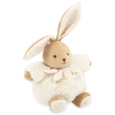Peluche Patapouf Lapin crème (17 cm)