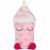 Variation Rose, rouge, blanc du produit Gobelet isotherme Fuzzie Lulu (360 ml) de la marque Asobu