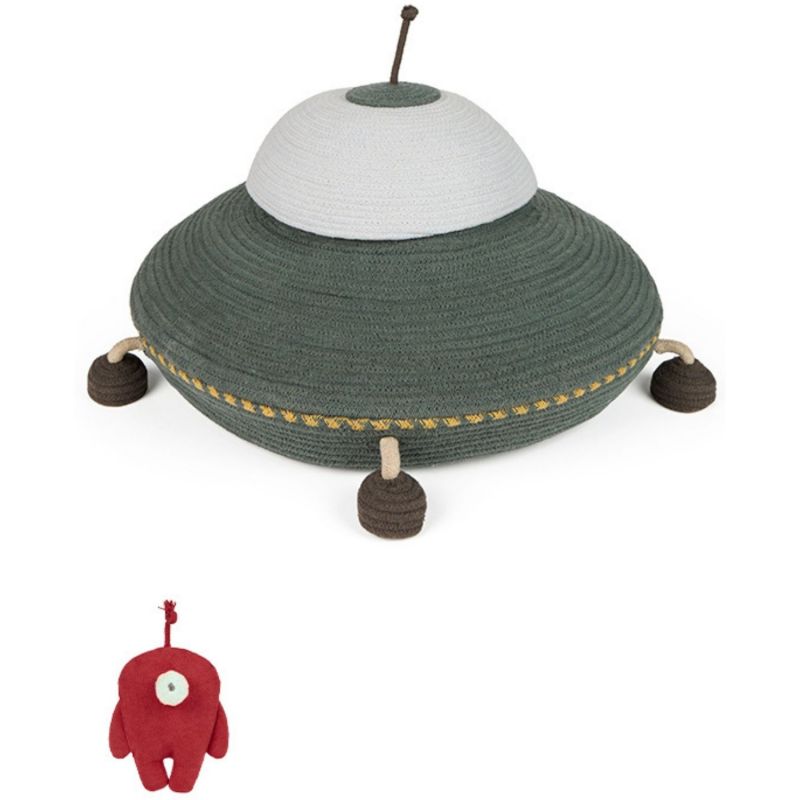 Panier de rangement UFO avec jouet inclus Lorena Canals Produit 1