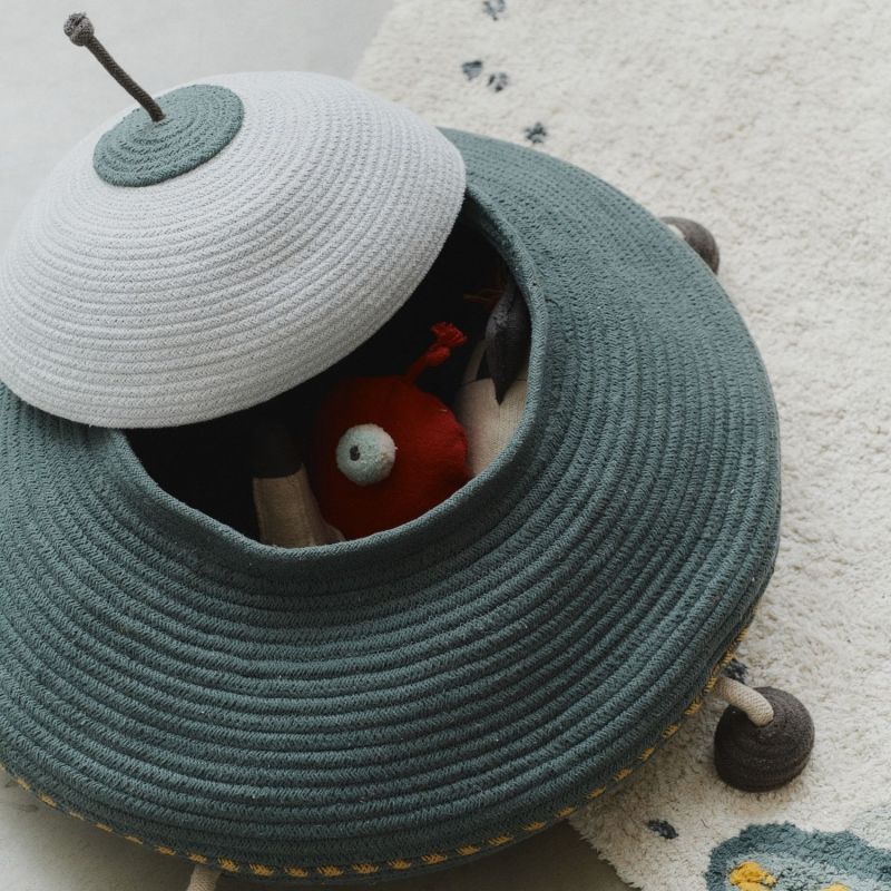 Panier de rangement UFO avec jouet inclus Lorena Canals Ambiance 6