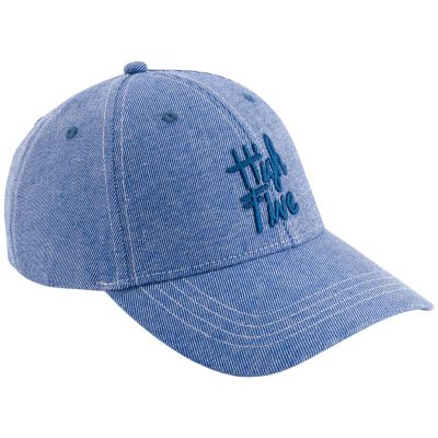 Casquette enfant High Five denim bleu (9-24 mois)