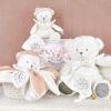 Peluche attache-sucette Ours Pantin Argent (20 cm) Doudou et Compagnie Ambiance 5