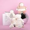 Peluche attache-sucette Ours Pantin Argent (20 cm) Doudou et Compagnie Ambiance 6