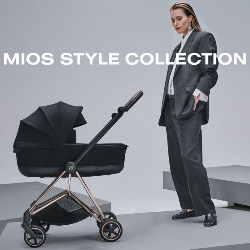 Châssis et structure de siège de la poussette citadine MIOS 2026 Rose Gold Cybex Ambiance 2