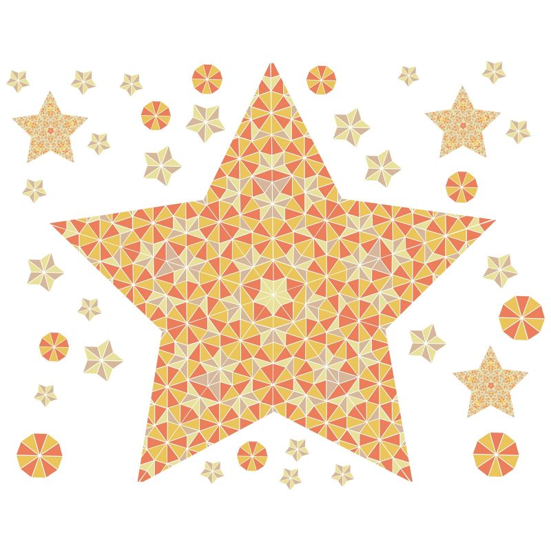 Sticker Pluie d'étoiles AFKliving