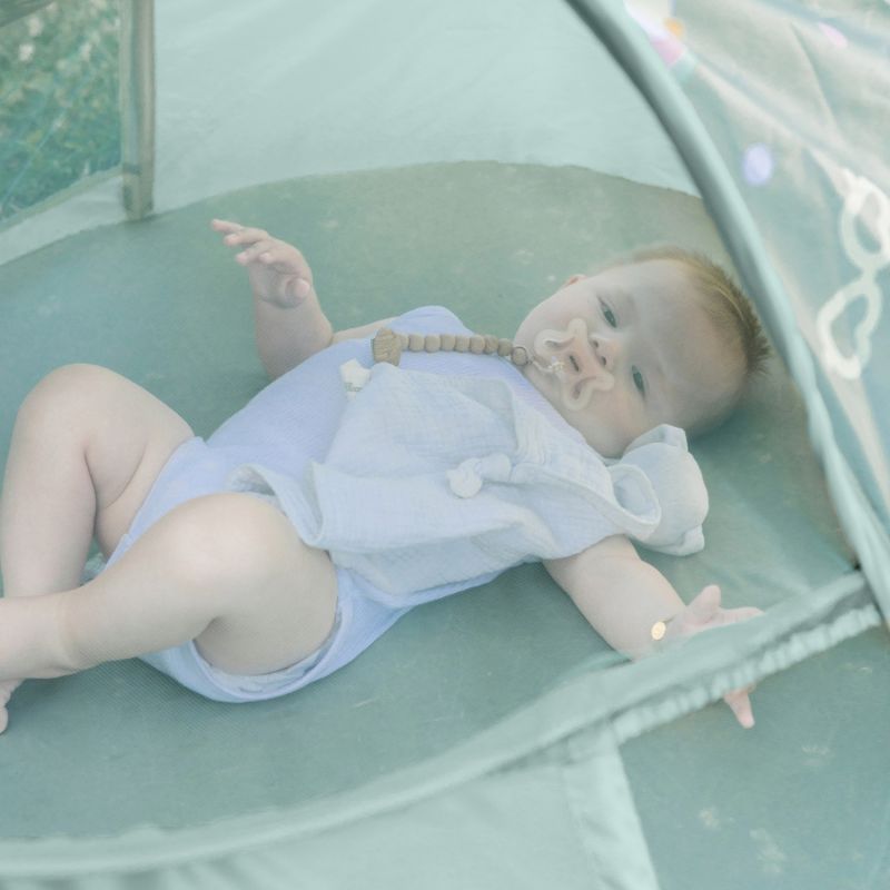 Tente Anti UV Upf50+ Breezynest Lichen Béaba Ambiance 6