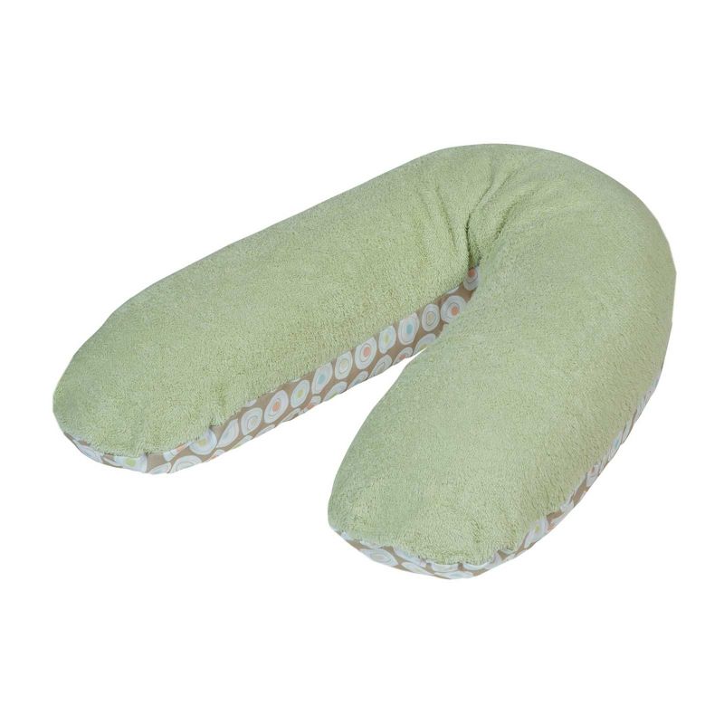 Coussin de maternité en éponge vert amande Tinéo