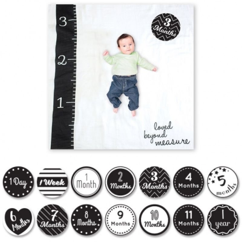 Cartes étapes de bébé et maxi lange Loved beyond measure (14 cartes) Lulujo