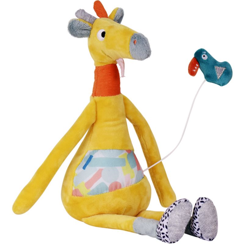 Billie la girafe musicale Jungle Boogie (34 cm) Ebulobo