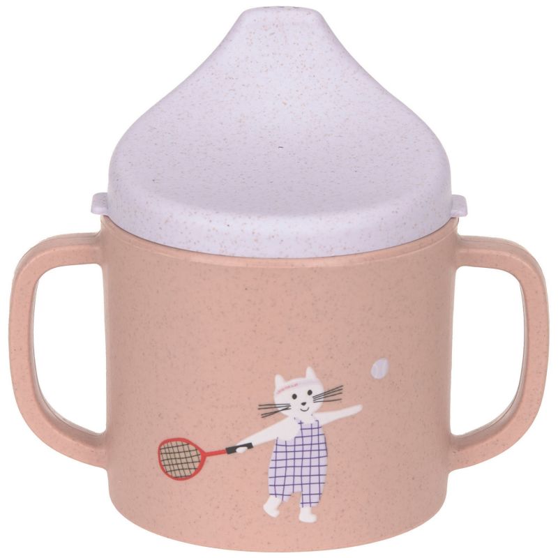 Tasse d´apprentissage en polypropylène et cellulose Tiny Team Chat Lässig Produit 3