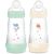 Variation Menthe du produit 2 biberons Easy Start anti-colique 260ml Menthe+Coton Tétine débit 2 de la marque MAM