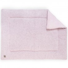 Tapis de parc en tricot Confetti rose (80 x 100 cm)  par Jollein