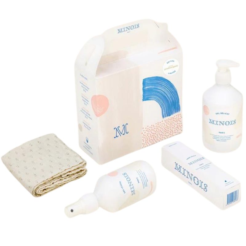 Box Minois X Poudre Organic (3 soins + 1 lange) Minois Paris