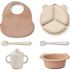 Coffret repas en silicone Stina Mr bear tuscany rose multi mix - Liewood